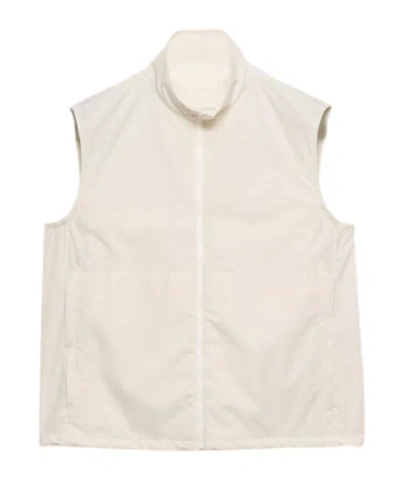 Prada Re-nylon Vest In Neutral