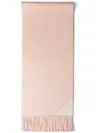 Prada Reversible Cashmere Scarf In Pink
