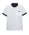 Prada Reversible Cotton T-shirt In White
