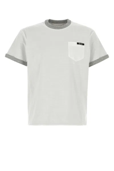 Prada Reversible Cotton T-shirt In White