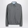Prada Reversible Light Blue Jacket With Check Pattern In Multi