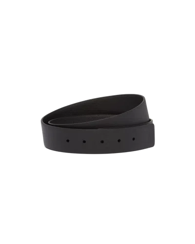 PRADA REVERSIBLE SAFFIANO LEATHER BELT STRAP