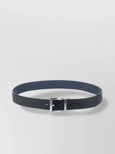 Prada Reversible Steel Buckle Adjustable Belt