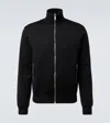 Prada Reversible Virgin Wool And Re-nylon Jacket In Black