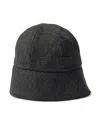 Prada Re-wool Hat In Gray