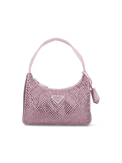 PRADA RHINESTONE MINI BAG