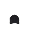 Prada Ribbed Cotton Hat In Black