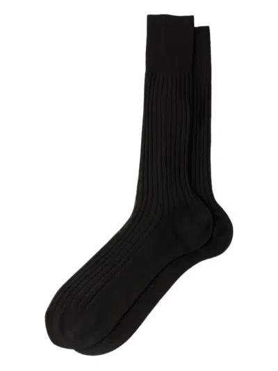 PRADA RIBBED COTTON SOCKS