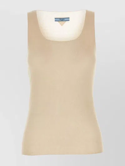 PRADA COTTON TANK TOP
