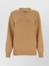 PRADA RIBBED KNIT SWEATER IN WOOL-CASHMERE BLEND