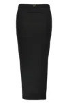 Prada Ribbed Midi Skirt