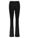 Prada Ribbed-knit Jersey Flared Pants