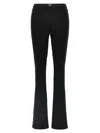 Prada Ribbed-knit Flared Pants
