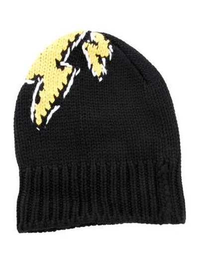 Pre-owned Prada Ribbed Winter Beanie In Multi