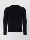 Prada Midnight Blue Wool Blend Sweater In Blue
