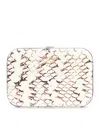 Prada Rigid Leather Card Holder In Black