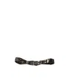 Prada Studded Leather Belt In Black
