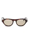 Prada Rivet-detail Sunglasses