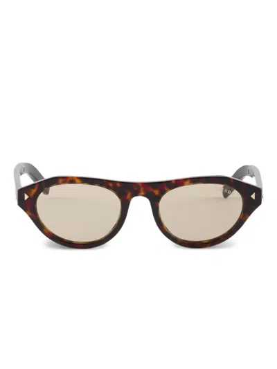 Prada Rivet-detail Sunglasses