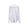 Prada Robe Courte En Popeline In White