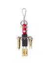Prada Robot Keyring Charm In Multi