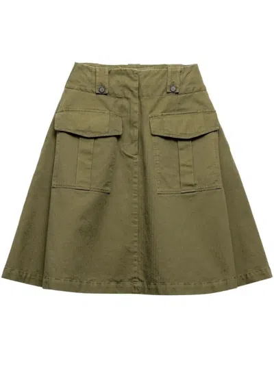 PRADA COTTON SKIRT - WOMEN'S - COTTON