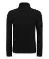 Prada Wool Turtleneck Sweater In Black