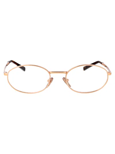 Prada Rose Gold Metal Optical