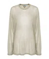 Prada Semi-sheer T-shirt In Green