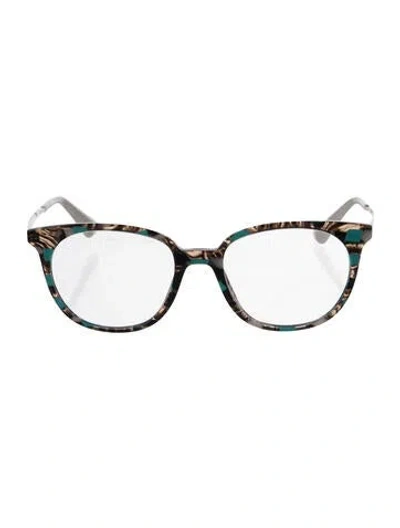 Pre-owned Prada Round Eyeglasses In Multi
