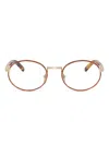 Prada Round-frame Glasses