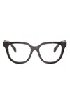 Prada Round-frame Glasses In Brown