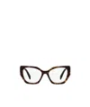 Prada Round-frame Glasses In White