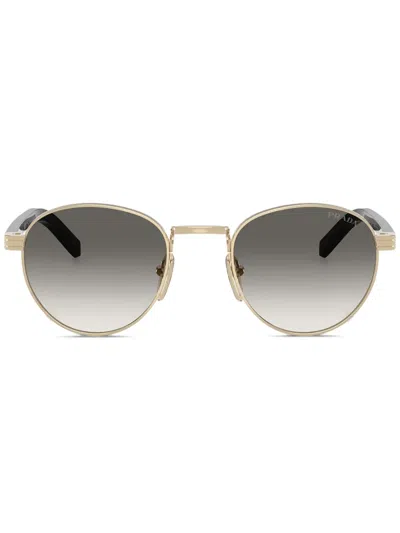 PRADA ROUND-FRAME SUNGLASSES