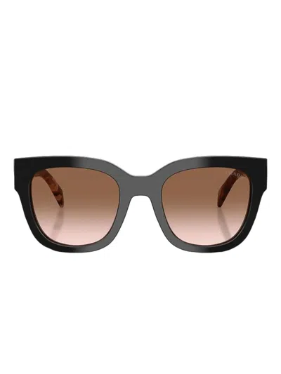 PRADA ROUND-FRAME SUNGLASSES