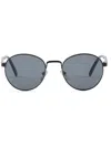 Prada Round-frame Sunglasses In Black