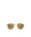 Prada Sunglasses With The Iconic Metal Plaque In Green