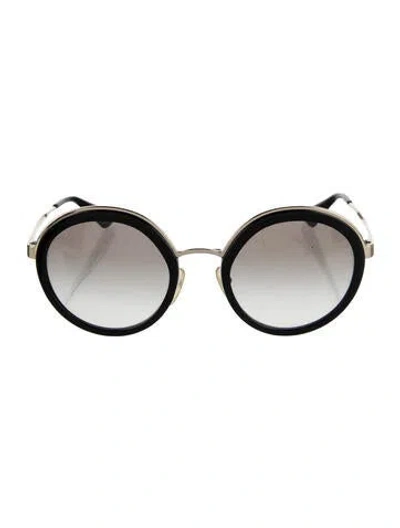 Pre-owned Prada Round Gradient Sunglasses In Multi