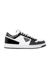 PRADA ROUND HEAD FASTENED WITH LOW-TOP CASUAL SNEAKERS