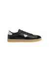 Prada Round Head Low-cut Casual Shoes In Black
