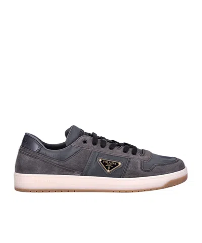 PRADA ROUND HEAD LOW-CUT CASUAL SHOES