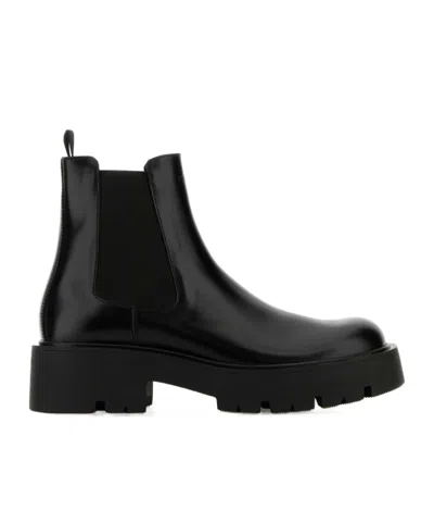 PRADA PRADA PLATFORM CHELSEA BOOTS