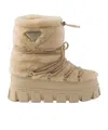 Prada Round-head Short Boots In True Color