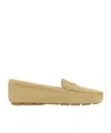 Prada Round-headed Love Shoes In Brown