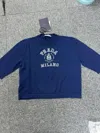 Prada Round-neck Sweater In Blue