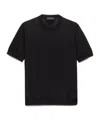 Prada Round-neck T-shirt In Black