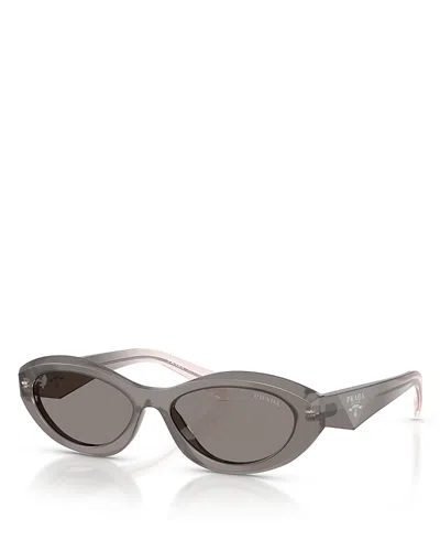 PRADA ROUND SUNGLASSES, 56MM