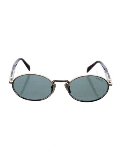 Pre-owned Prada Round Tinted Sunglasses