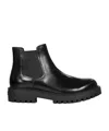 Prada Leather Chelsea Boots