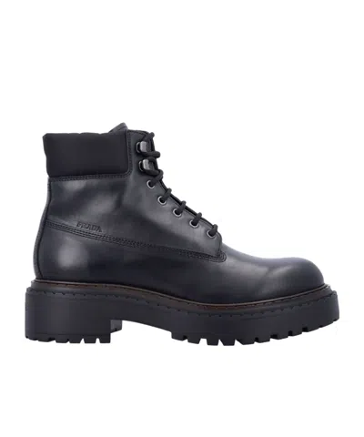 Prada Round Toe Boots